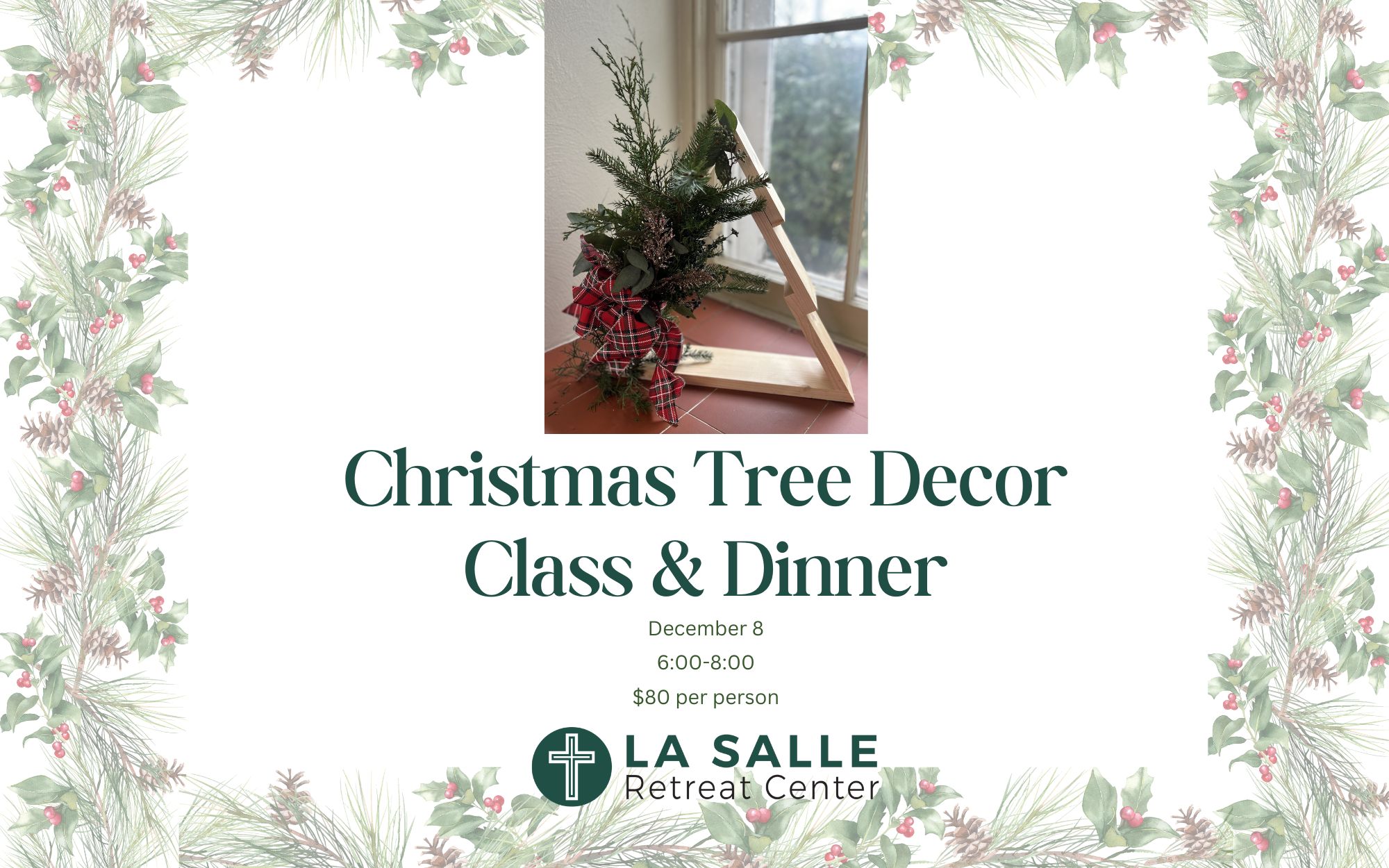 Christmas Tree Decor Class & Dinner